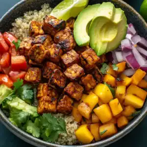 Jerk Tempeh Bowl
