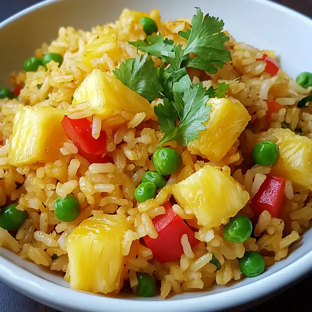The Perfect Vegan Pineapple Rice (That Makes Everyone Ask for Seconds!)