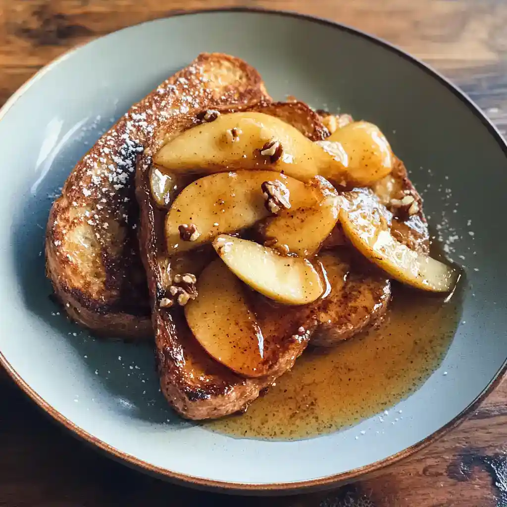 The Best Vegan Apple French Toast (That’ll Make Breakfast Feel Like a Cozy Café!)